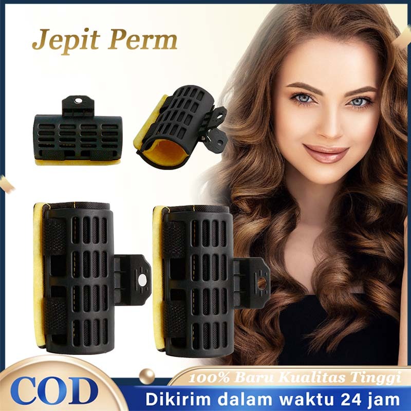 2#3#4# Jepit Permanen Blow Jepit Digital Perm Alat Perming Rambut Klip Digital Perm Tahan Panas Roll