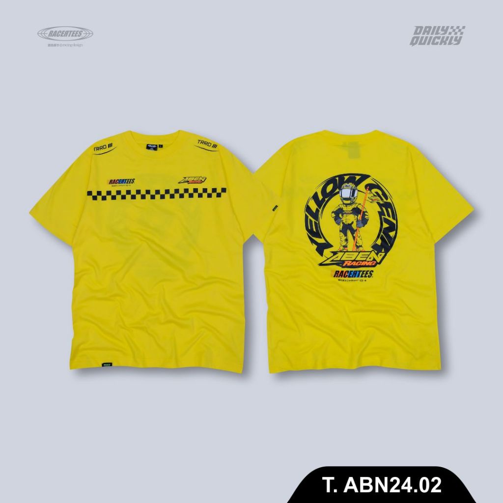 [NEW] RACERTEES Kaos Aben Racing - YELLOW GANK.2024