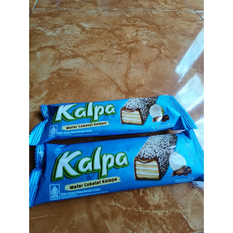 

Kalpa wafer coklat kelapa asli sc