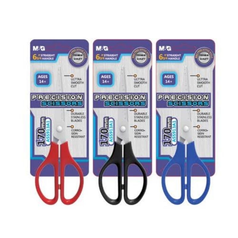

GUNTING M&G ASS913A1 / PRECISION SCISSORS 170MM STRAIGHT HANDLE M&G 17CM