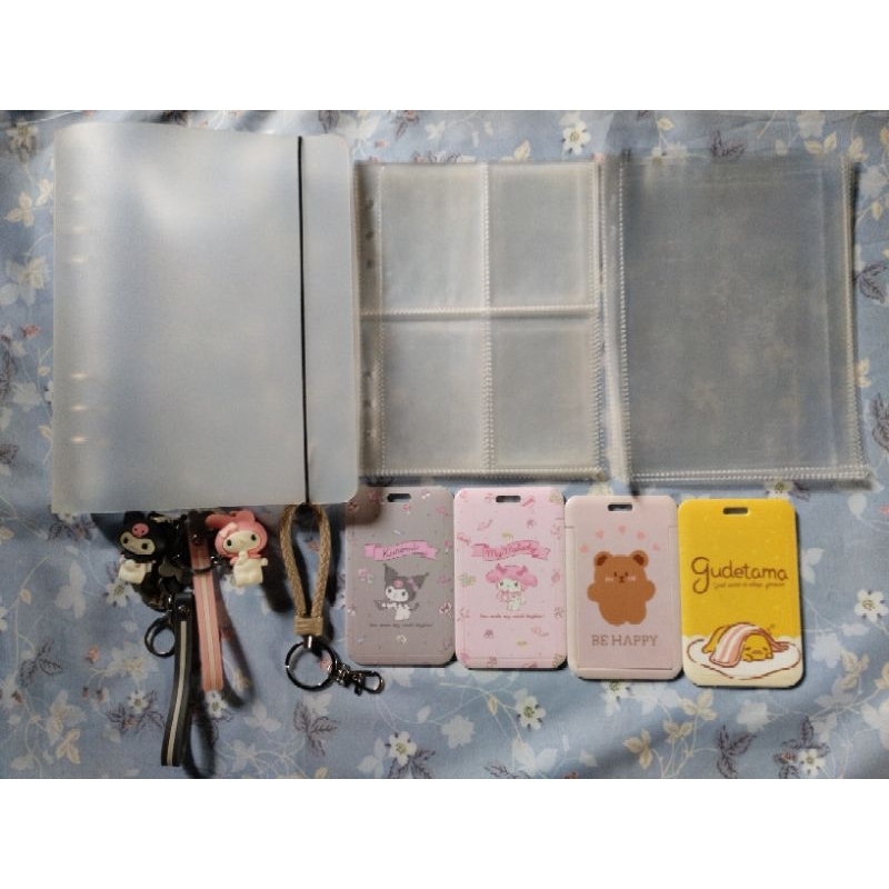 Kpop stuff | binder | slave photocard | card holder cahol karakter sanrio