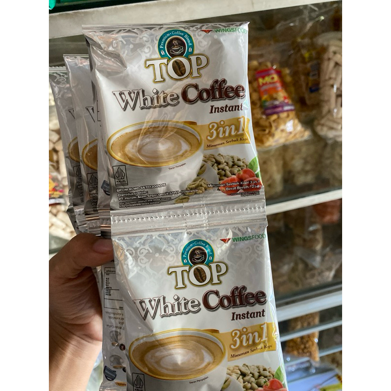 

Top white coffe