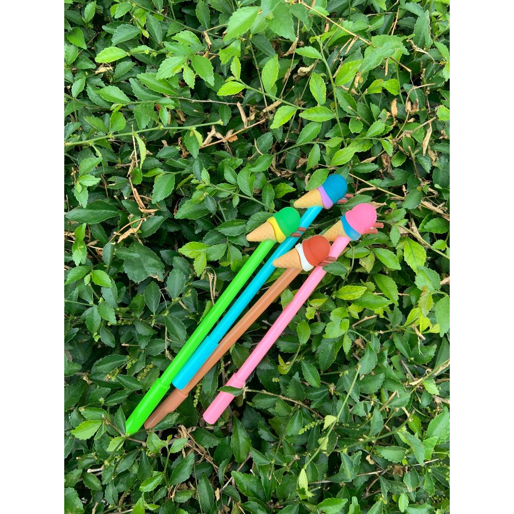 

[PROTOBER] PEN GEL/PEN FANCY ICE CREAM/ES CREAM/PEN GEL KARAKTER/PEN GEL LUCU