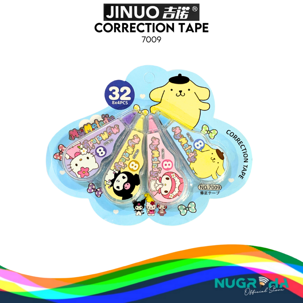 

CP TAPE / TIP EX / CORRECTION ISI 4 8 METER MY MELODY 7009