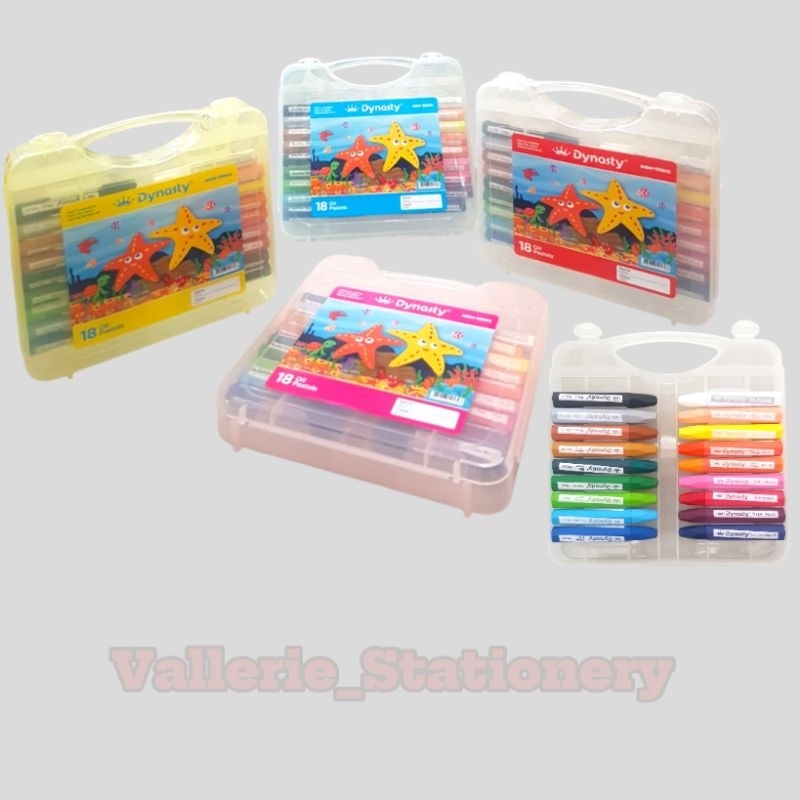

OIL PASTEL KRAYON HEXAGONAL DYNASTY 18 WARNA PREMIUM