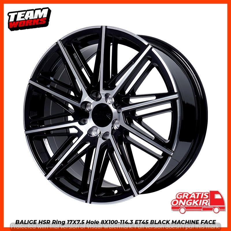 VELG MOBIL RACING RING17 HSR BALIGE UNTUK VIOS BALENO AVANZA KIA MAZDA PELEK R17