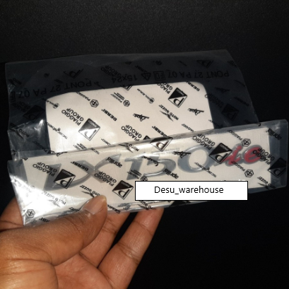 Sticker LX 150 ie 2V ori Emblem Stiker Vespa