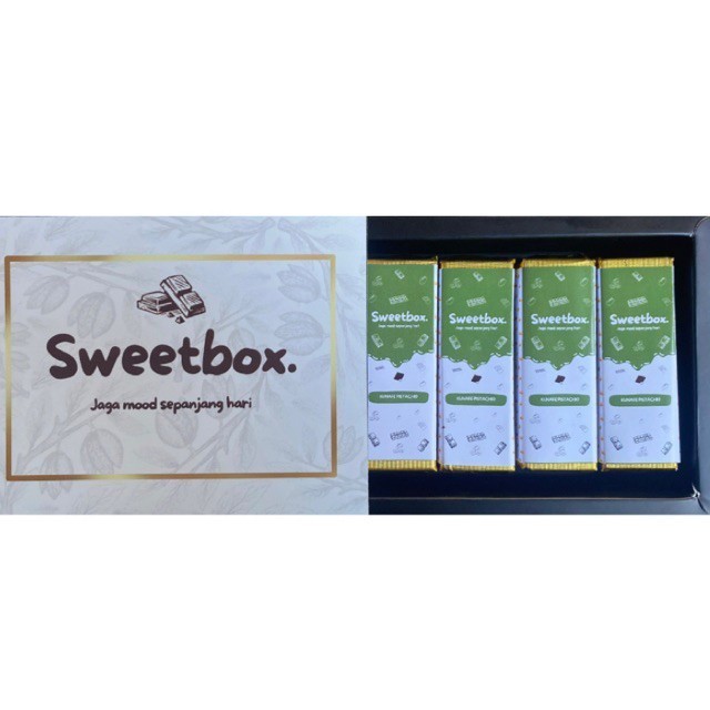 

Sweetbox Chocolate Bar all Pistachio
