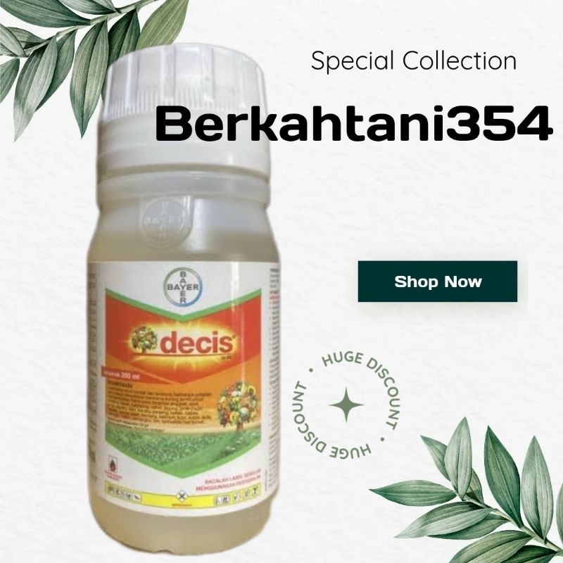 insektisida decis 250ml obat hama kepik ulat kutu kutuan pada tanaman Decis 250ml