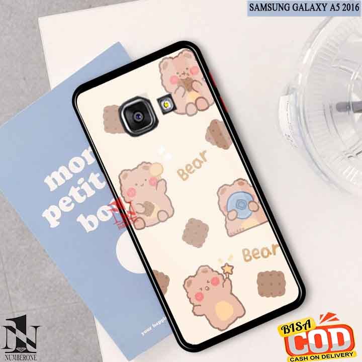 Case Samsung Galaxy A5 2016  [brown cute] Aneka casing, case, kondom hp, custom case, case aesthetic