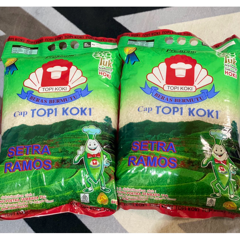 

Beras Topi Koki 5kg