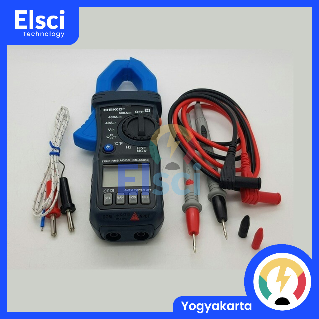 Dekko CM-600DR Digital Clamp Meter