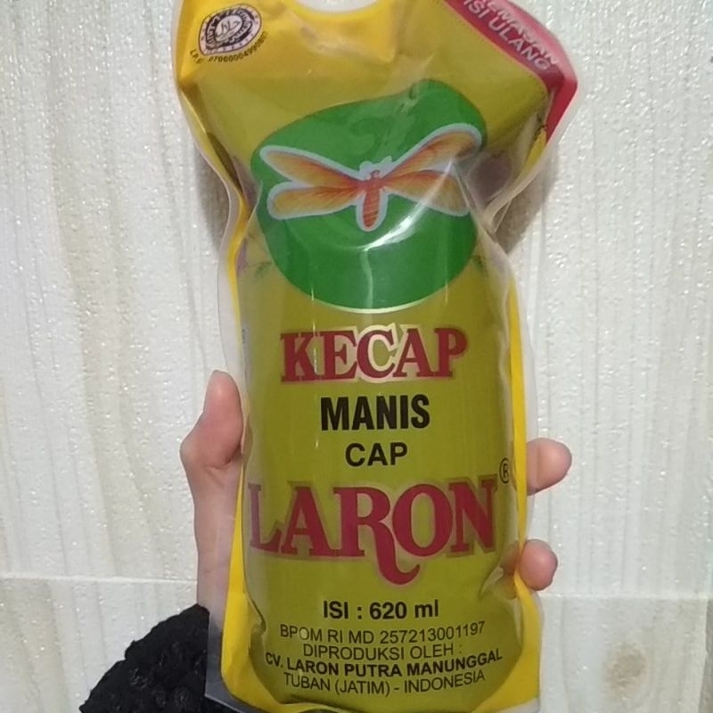 

Kecap laron Tuban 620ml kecap manis