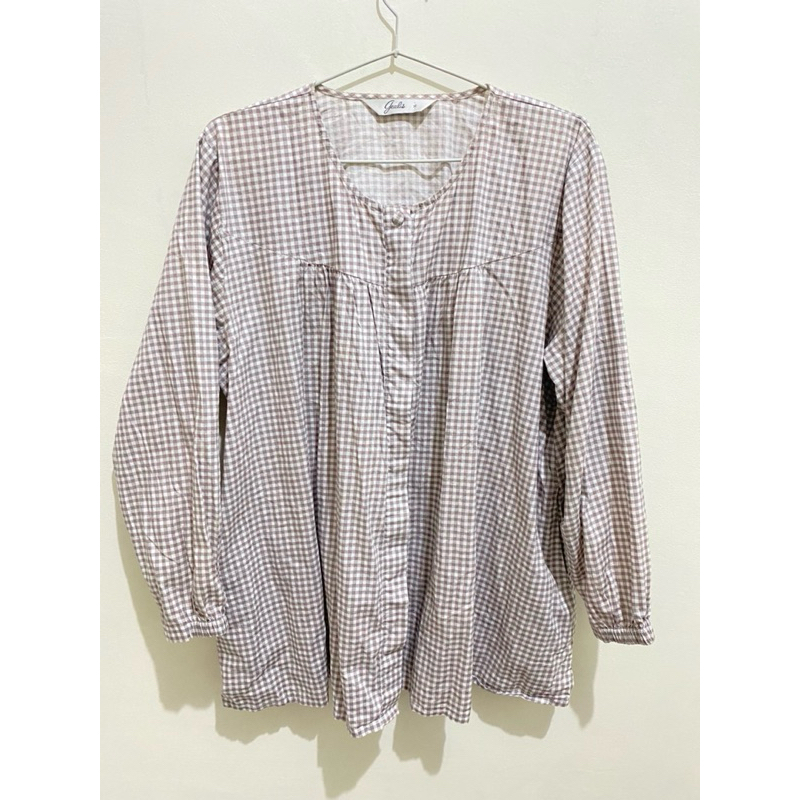 PRELOVED MURAH GEULIS KEMEJA BLOUSE SIZE XL