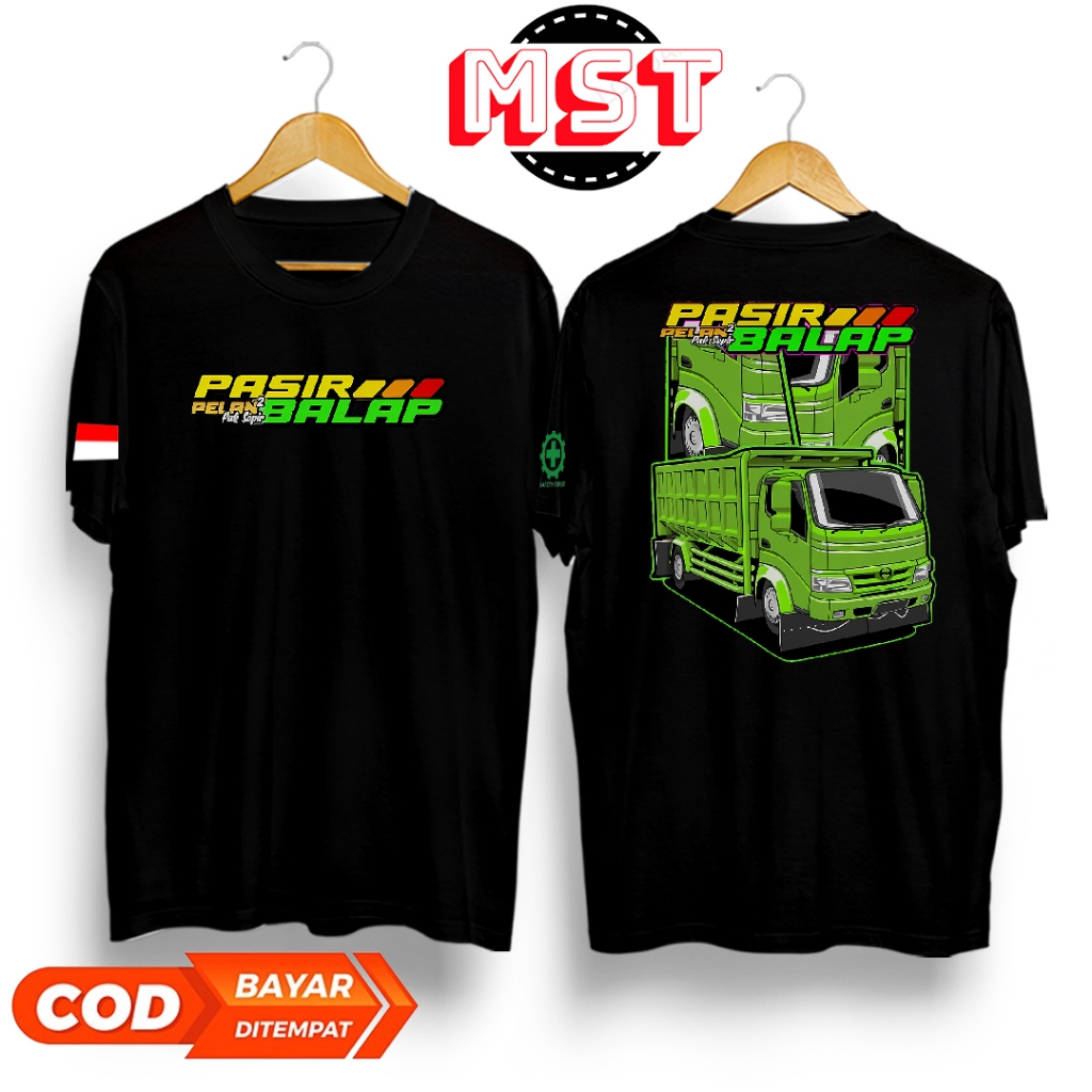 KAOS TRUK PASIR BALAP - BAJU DRIVER TRUK - KAOS MURAH - KAOS PREMIUM - KAOS TERBARU - KAOS VIRAL - K