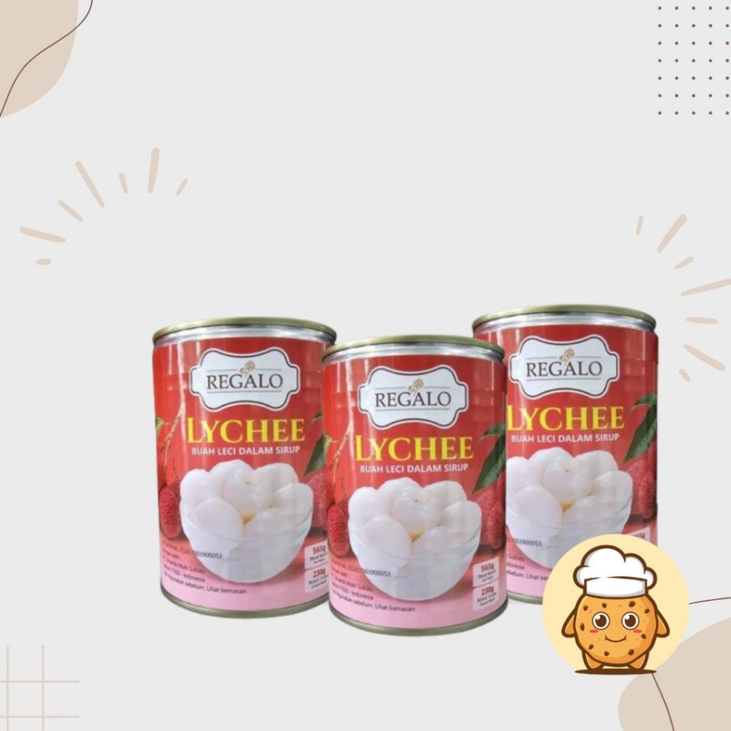 

Regalo Lychees 565gr