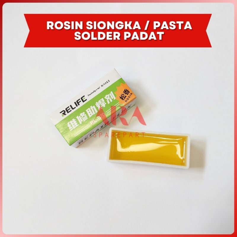 Rosin Siongka Rosin Solder pasta solder padat