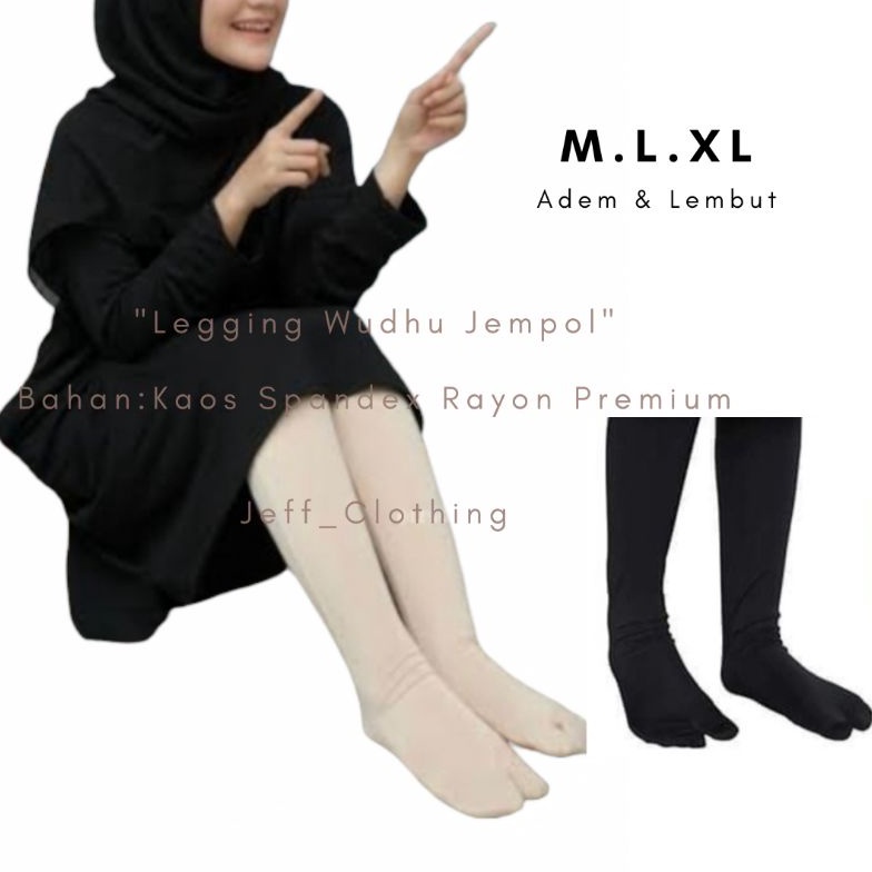 KODE Q65W Lejing Wudhu Jempol  Legging Wudhu  Legging Wudhu Jempol  Leging wudhu  Leging Jempol  Leg