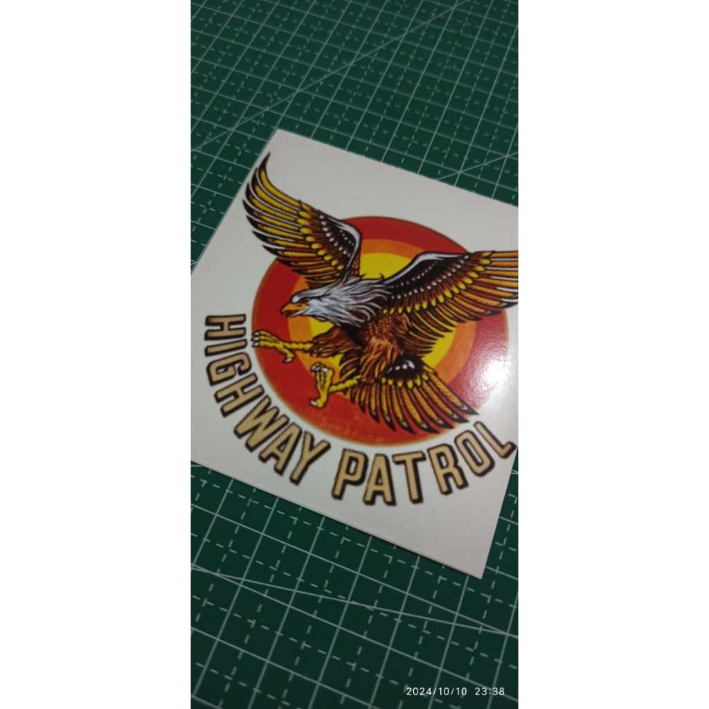 

Stiker Jadul Highway Patrol