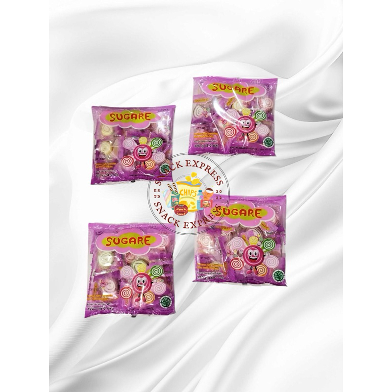 

Permen Lunak Roll Sugare / Sugare Lunak Jelly Beraneka Rasa (120gr)