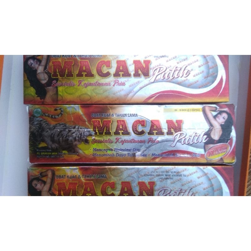 

MACAN putih 100% original