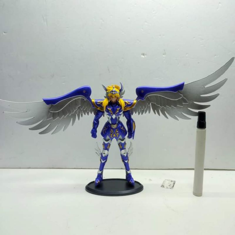 mainan mini staticsaint saiya purple Myth Cloth EX Pegasus Dragon Shiryu Hyoga Cygnus Phoenix Ikki t
