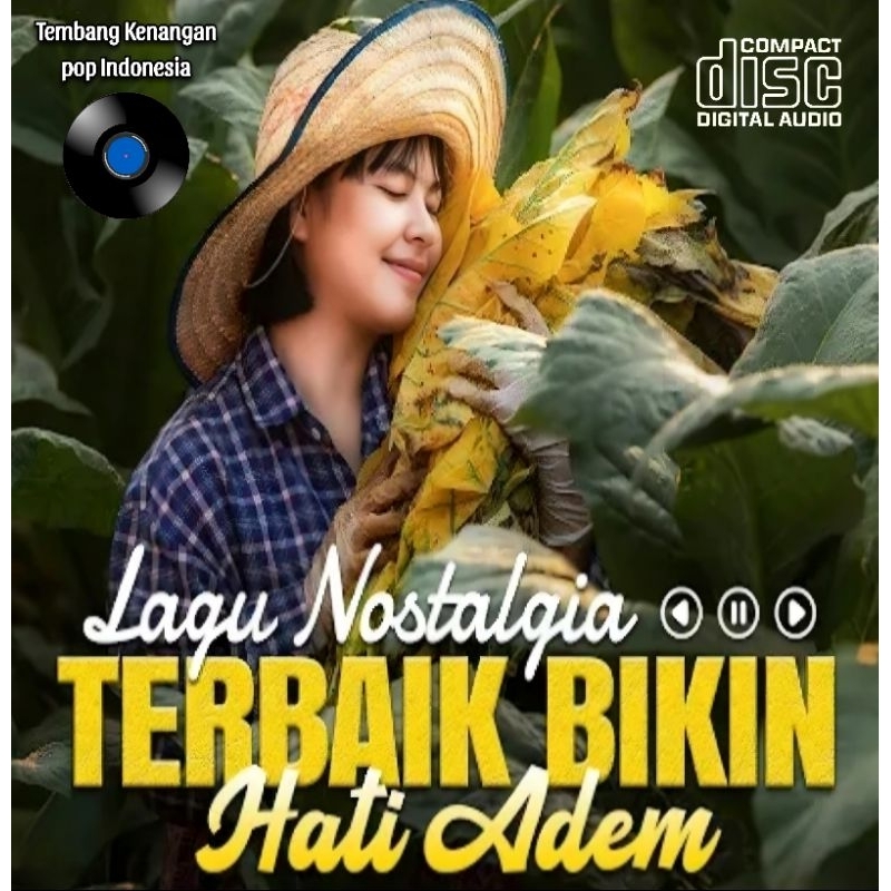 KASET CD COMPACT DISC ORIGINAL LAGU POP INDONESIA NOSTALGIA TERBAIK TERPOPULER SEPANJANG MASA - KASE