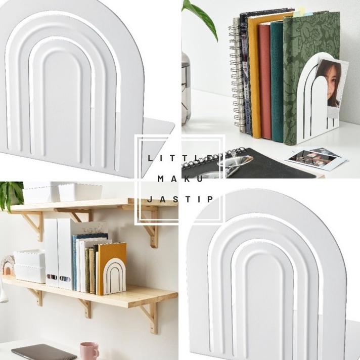 

KP8 Hossla Penahan buku pembatas buku lucu aesthetic rainbow mmalis modern ekonomish