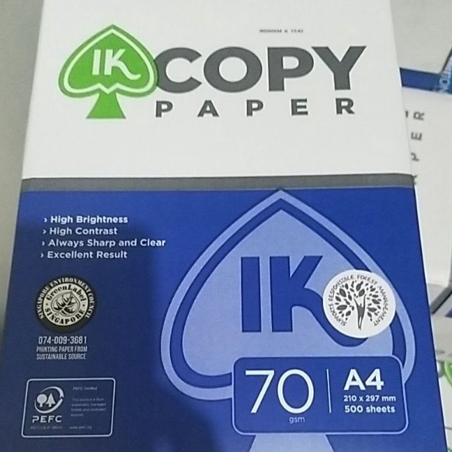 

Hemat kes HVS A4 7 gsm ik copy paper 7 g kes fotocopy