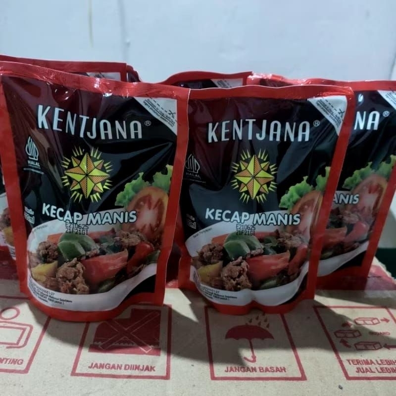 

kecap manis Kecap Hitam Kecap Kentjana refill 600ml Kecap sachet Kecap Hitam manis ori asli Kebumen