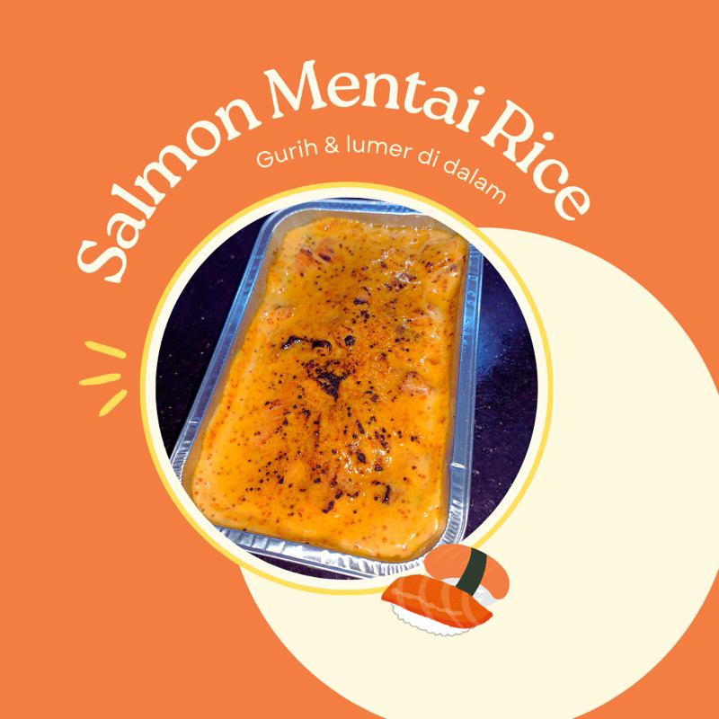 

Salmon Mentai Rice *Free Chili Oil