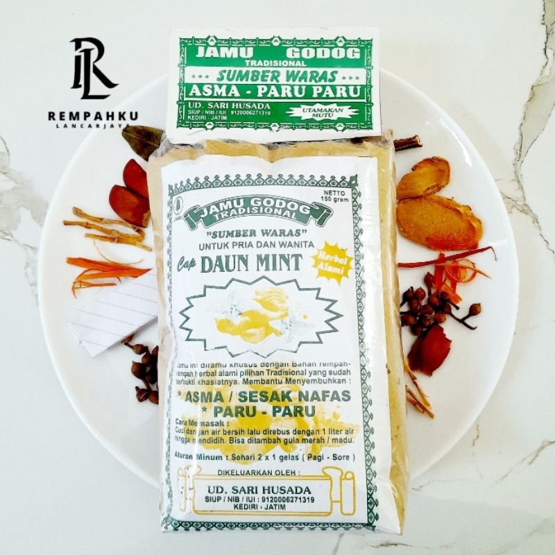 

RL Jamu godok tradisional ASMA - PARU