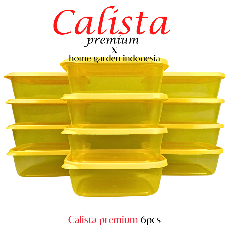 TOPLES PLASTIK TOPLES CALISTA SET FURANO 6PCS TOPLES KULKAS FOOD CONTAINER TOPLES PLASTIK SET