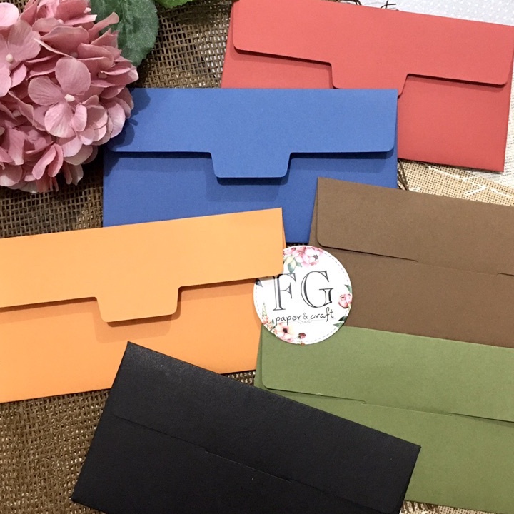 

KF7 Amplop Uang 6pcs 9x17cm Flip Cut Brief Card by fgpaper