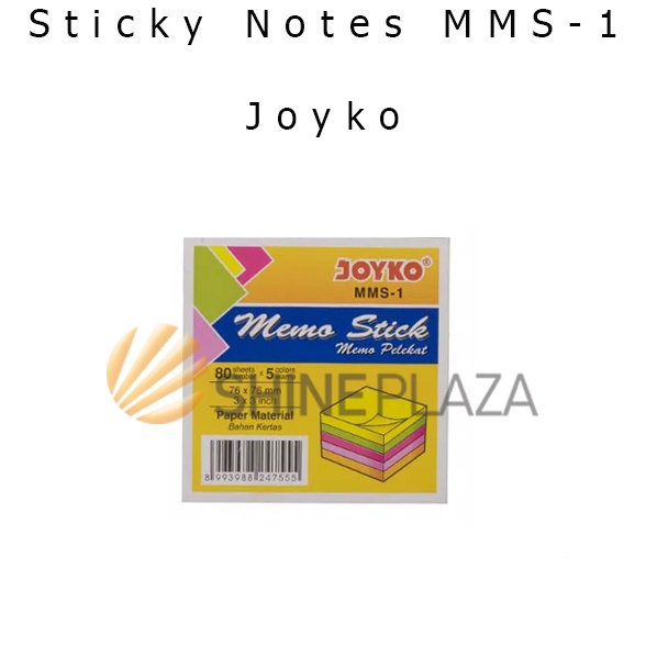 

FG2 Memo Sticky Notes Joyko MMS1 Kes Memo Tempel Joyko
