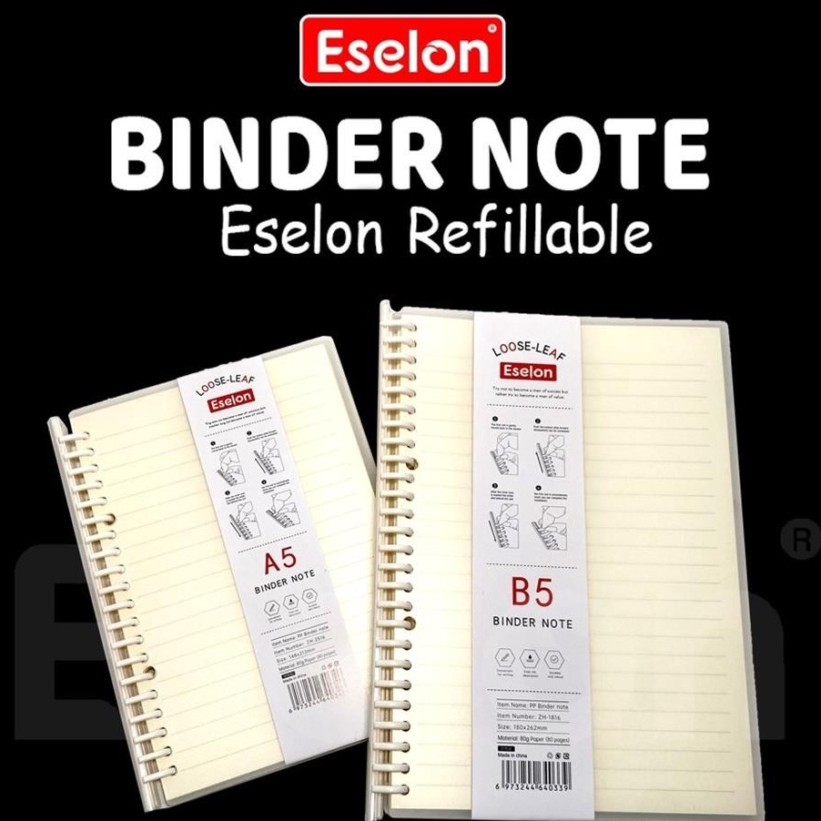 

Hot ESJKT Binder Note Spiral Ring ESELON Binder Note A52516 B51816 8LBR