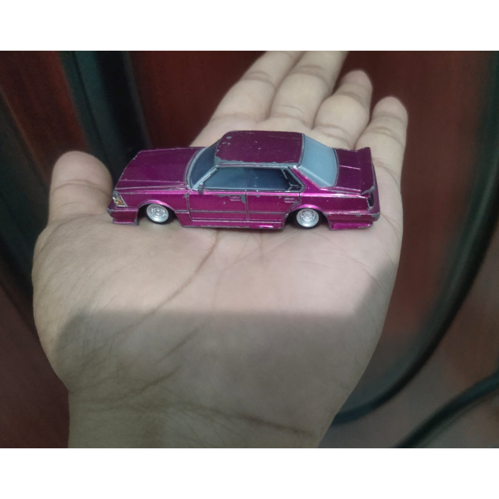 Diecast Aoshima Grachan 1981 Diecast Nissan 430 Cedric Skala 1:64 Original Japan