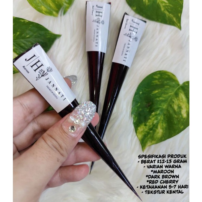 Top banget HENNA INSTAN JANNATI HENNA RACIK HENNA MURAH