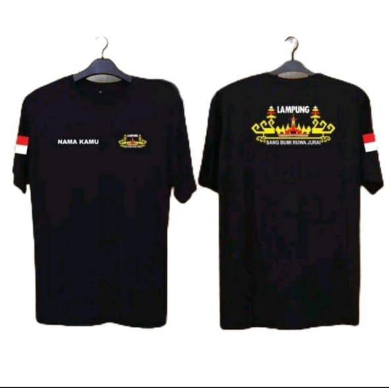KAOS LAMPUNG SIGER LAMPUNG FREE NAMA DI BAJU COD