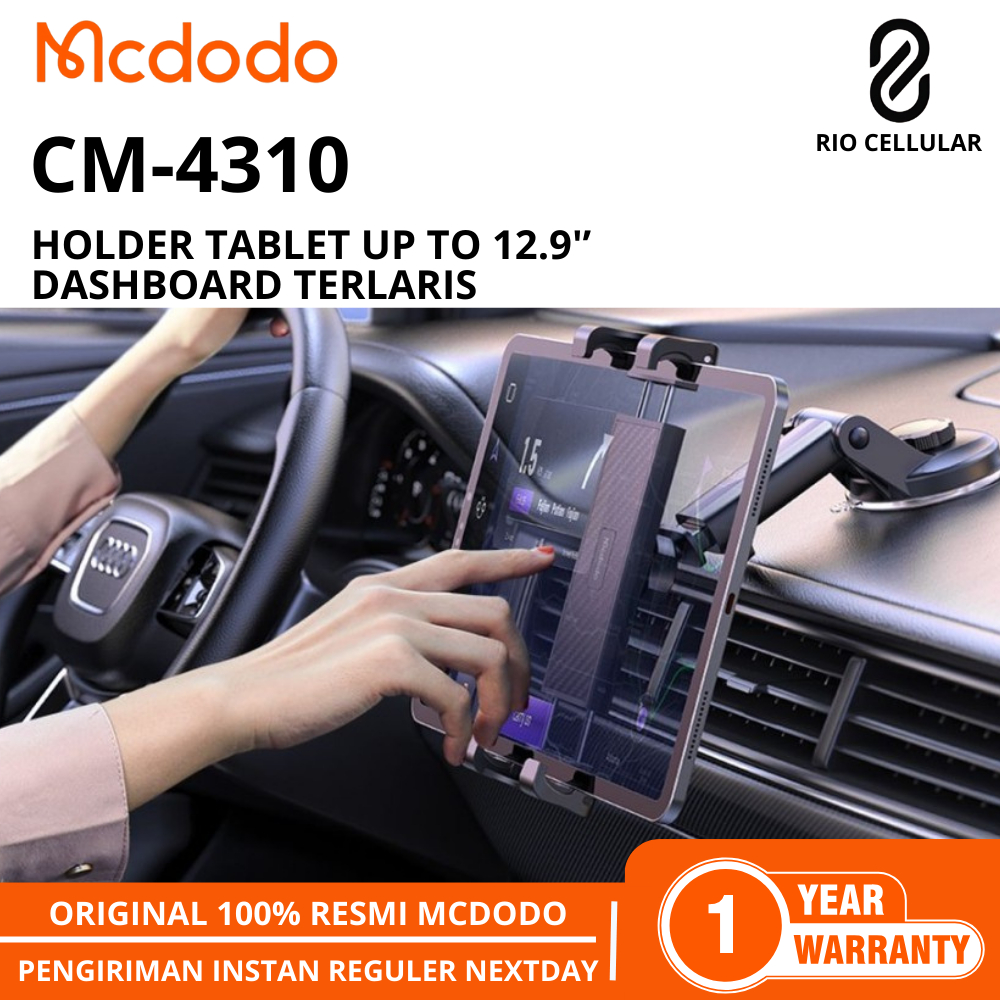MCDODO HOLDER TABLET IPAD DASHBOARD MOBIL HANDPHONE HP CM-4310