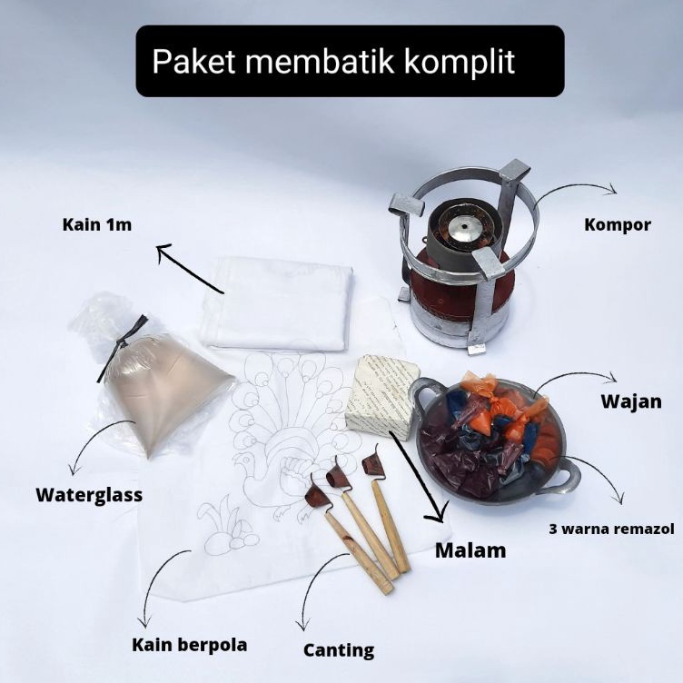 

Serba Irit BATIK LENGKAP PAKET ALAT BATIK LENGKAP HEMAT