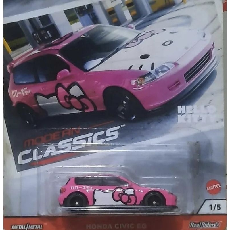Hotwheels Premium - Modern Classic - Civic EG Kitty