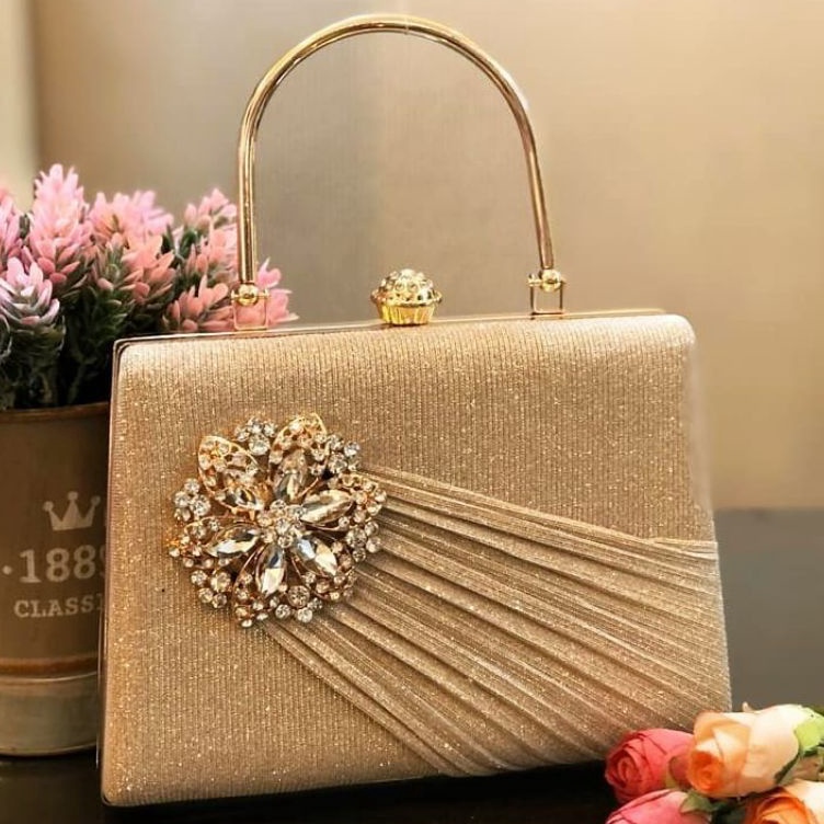 Promo besar Tas Pesta CHARITA Kondangan Wanita Import Clutch