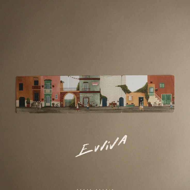 

HJ6 Way of Being Postcard EVVIVA series