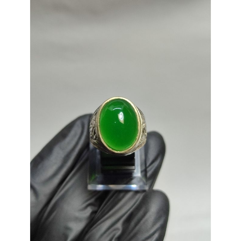 BATU CINCIN PRIA ORIGINAL GRIN KALSEDON