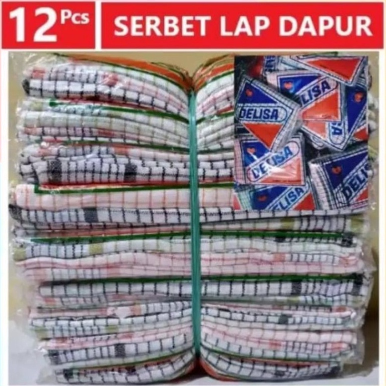 More Info Here 1 LUSIN SERBET KAIN LAP PIRING MURAH LAP TANGAN ISI 1 LUSIN12PCS SATU LUSIN SERBET WA