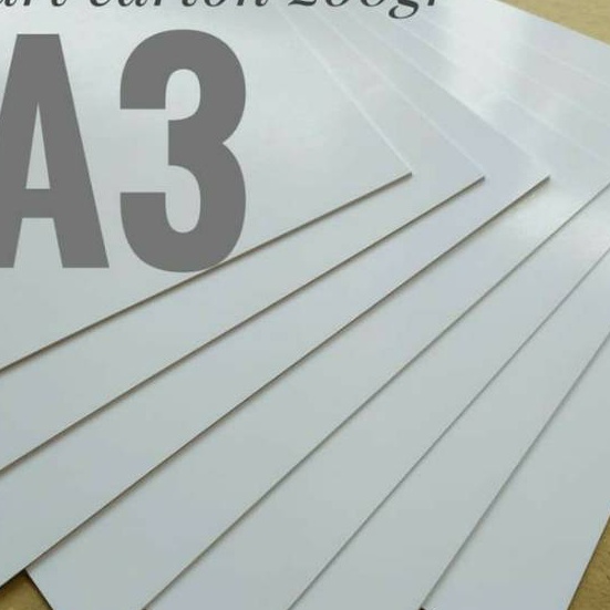 

KF7 5 Lembar Kes Art Carton 26 Gsm Karton Glossy Uk A3 297 Cm X 42 Cm