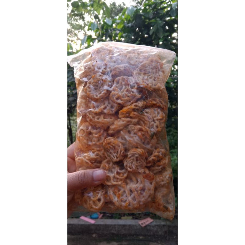 

kerupuk Rafael pedas (250grm)