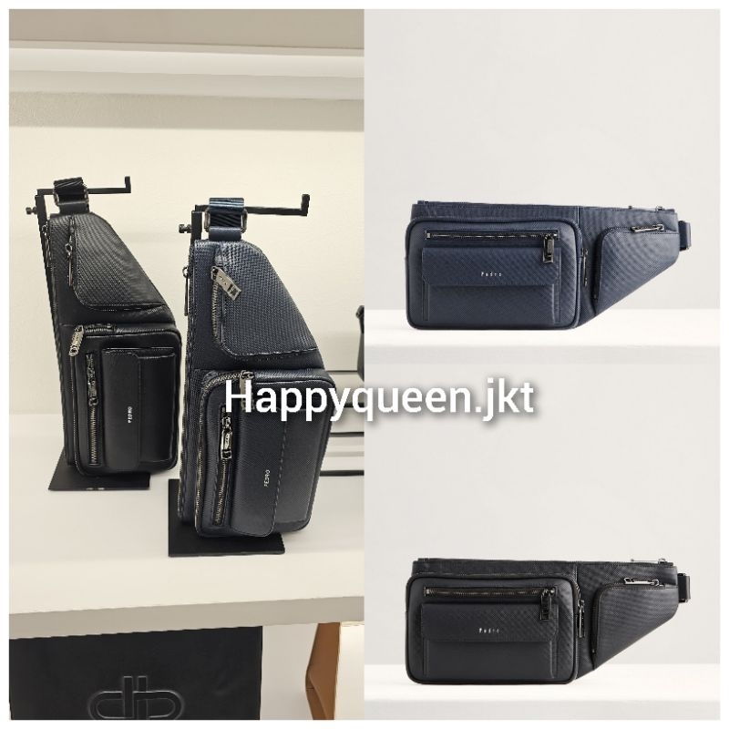 Tas Pinggang Selempang Pedro Original Pria Cowok