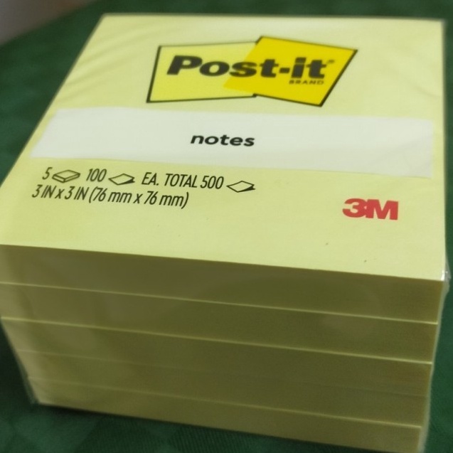 

KF7 3M Post It Sticky Notes 6545CY 3 inch x 3 inch